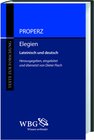 Buchcover Properz, Elegien