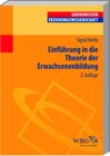 Buchcover Einführung in die Theorie der Erwachsenenbildung