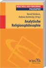 Buchcover Analytische Religionsphilosophie