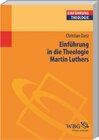 Buchcover Einführung in die Theologie Martin Luthers