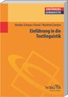 Buchcover Einführung in die Textlinguistik