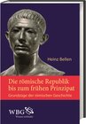 Buchcover Die römische Republik bis zum frühen Prinzipat