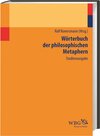 Buchcover Wörterbuch der philosophischen Metaphern