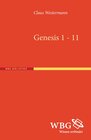 Buchcover Genesis 1 – 11