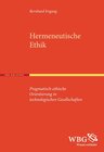 Buchcover Hermeneutische Ethik
