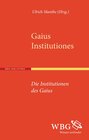 Buchcover Institutionen - Institutiones