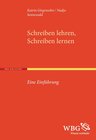 Buchcover Schreiben lehren, Schreiben lernen