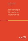 Buchcover Einführung in die moderne Archivarbeit