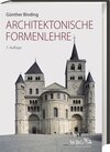 Buchcover Architektonische Formenlehre
