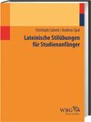 Buchcover Lateinische Stilübungen für Studienanfänger