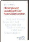 Buchcover Philosophische Grundbegriffe der Naturwissenschaften