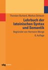 Buchcover Lehrbuch der lateinischen Syntax und Semantik