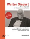 Buchcover Walter Siegert