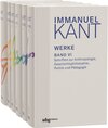 Buchcover Immanuel Kant. Werke in sechs Bänden