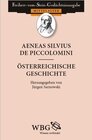 Buchcover Aeneas Silvius de Piccolomini: Historia Austrialis – Österreichische Geschichte