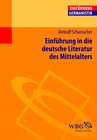 Buchcover Einführung in die deutsche Literatur des Mittelalters