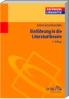 Buchcover Einführung in die Literaturtheorie