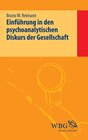 Buchcover Einführung in den psychoanalytischen Diskurs der Gesellschaft