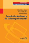 Buchcover Quantitative Methoden in der Erziehungswissenschaft