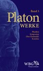 Buchcover Platon Werke