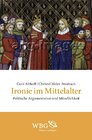 Buchcover Ironie im Mittelalter