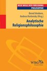 Buchcover Analytische Religionsphilosopihe