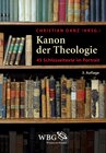 Buchcover Kanon der Theologie