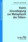 Buchcover Kants "Grundlegung zur Metaphysik der Sitten"