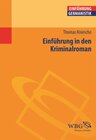 Buchcover Einführung in den Kriminalroman