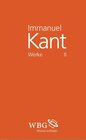 Buchcover Immanuel Kant Werke II