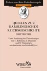 Buchcover Quellen zur karolingischen Reichsgeschichte