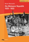 Buchcover Die Weimarer Republik 1929-1933