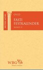 Buchcover Fasti / Festkalender. Band 2