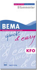 Buchcover BEMA quick & easy, KFO