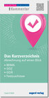 Buchcover Das Kurzverzeichnis