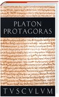 Buchcover Protagoras / Über die politische Bildung