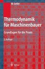Buchcover Thermodynamik für Maschinenbauer