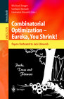 Buchcover Combinatorial Optimization -- Eureka, You Shrink!
