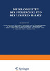 Buchcover Die Krankheiten der Speiseröhre und des Äusseren Halses