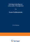 Buchcover Gleichgewichtsfiguren Rotierender Flüssigkeiten