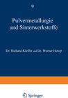 Buchcover Pulvermetallurgie und Sinterwerkstoffe