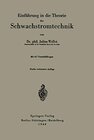 Buchcover Einführung in die Theorie der Schwachstromtechnik