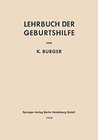 Buchcover Lehrbuch der Geburtshilfe