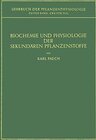 Buchcover Biochemie und Physiologie der Sekundären Pflanzenstoffe