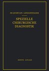 Buchcover Spezielle Chirurgische Diagnostik: Für Studierende und Ärzte