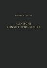 Buchcover Klinische Konstitutionslehre