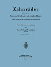 Buchcover Zahnräder