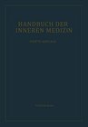 Buchcover Teil 1: Allgemeiner Teil. Teil 2-4: Spezieller Teil 1-3 (Handbuch der inneren Medizin, 4 / 0)