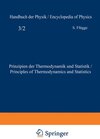 Buchcover Prinzipien der Thermodynamik und Statistik / Principles of Thermodynamics and Statistics
