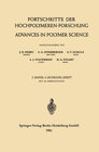 Buchcover Advances in Polymer Science / Fortschritte der Hochpolymeren-Forschung